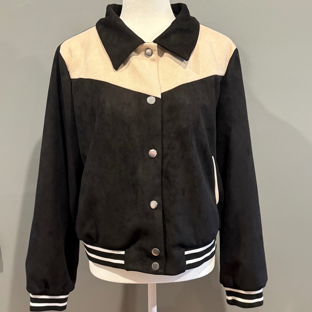 *Pre-Owned* Cider Patchy Button Up Jacket - image 1